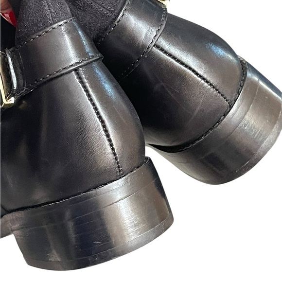 New! Cole Haan Adler Tall Stretch Back Riding black boots size 8.5B - Picture 10 of 16